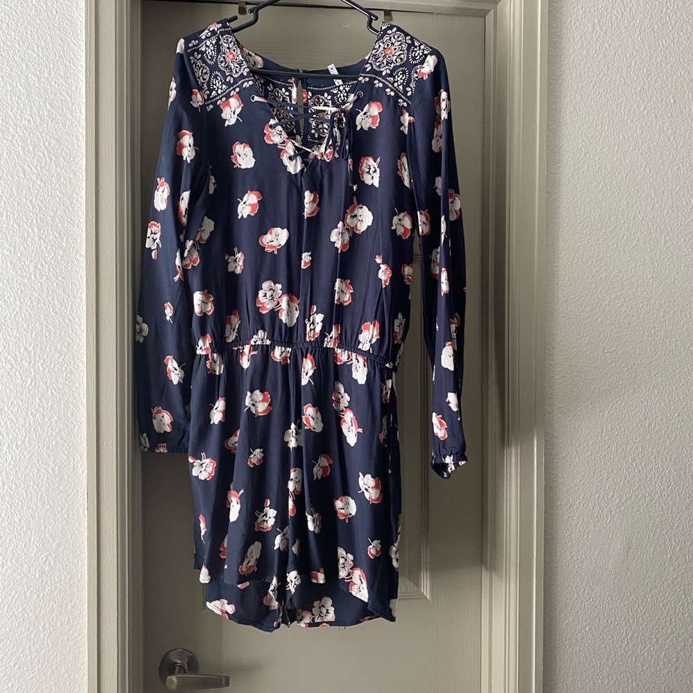 Long sleeve romper